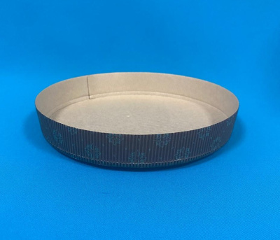 .Бумажная одноразовая форма для выпечки "Пирог" (413-007) (90/180)