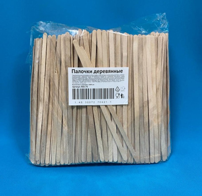 Палочки деревянные д/размешивания 178мм 1000шт/уп. (RD178) (10)