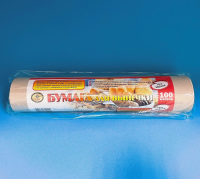 Бумага для выпечки 38см*100м "Виконт" в т/у пленке (8)