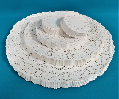 Салфетки для торта d=36см. (250/1000) ГОРНИЦА (104-064)