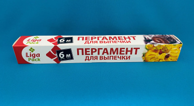 Пергамент для выпекания 30см*6м "Liga pack" марка Д (24)